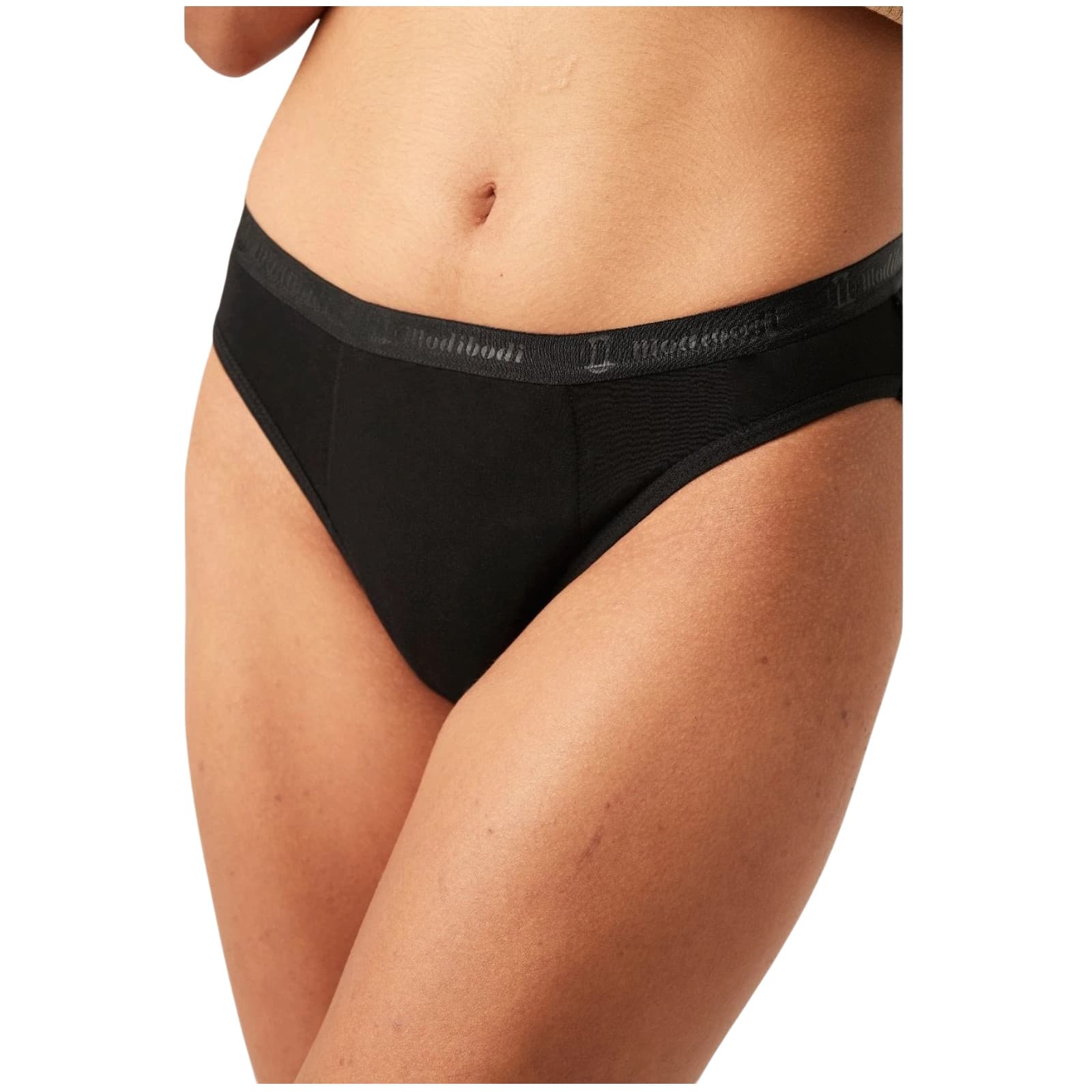 Menstruační kalhotky Modibodi Classic Bikini Super Overnight (CLBISOBLAW) L - náhled 2