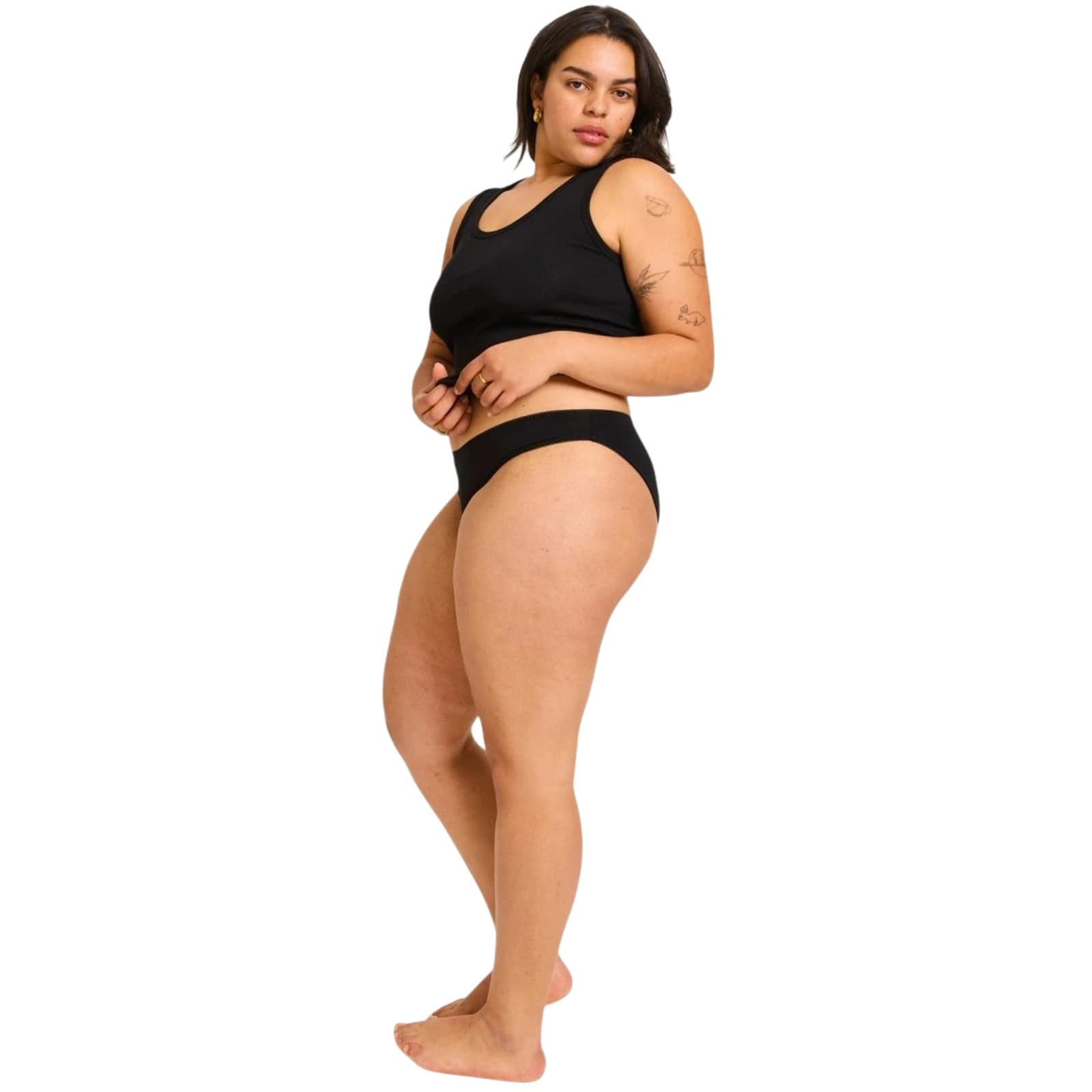 Menstruační kalhotky Modibodi Classic Cheeky Brief Light (CLSCLMBLAW) L - náhled 2