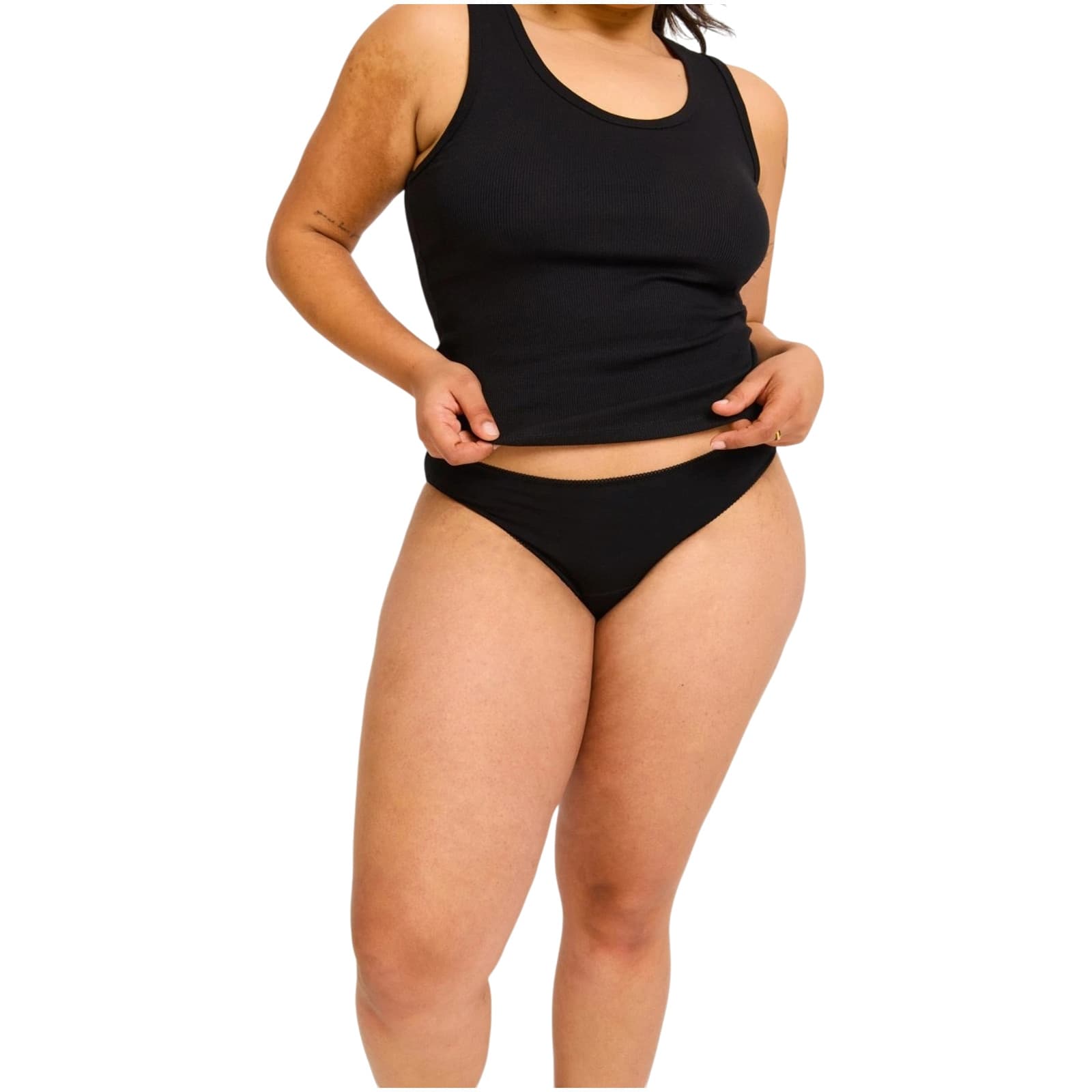 Menstruační kalhotky Modibodi Classic Cheeky Brief Light (CLSCLMBLAW) L - náhled 3