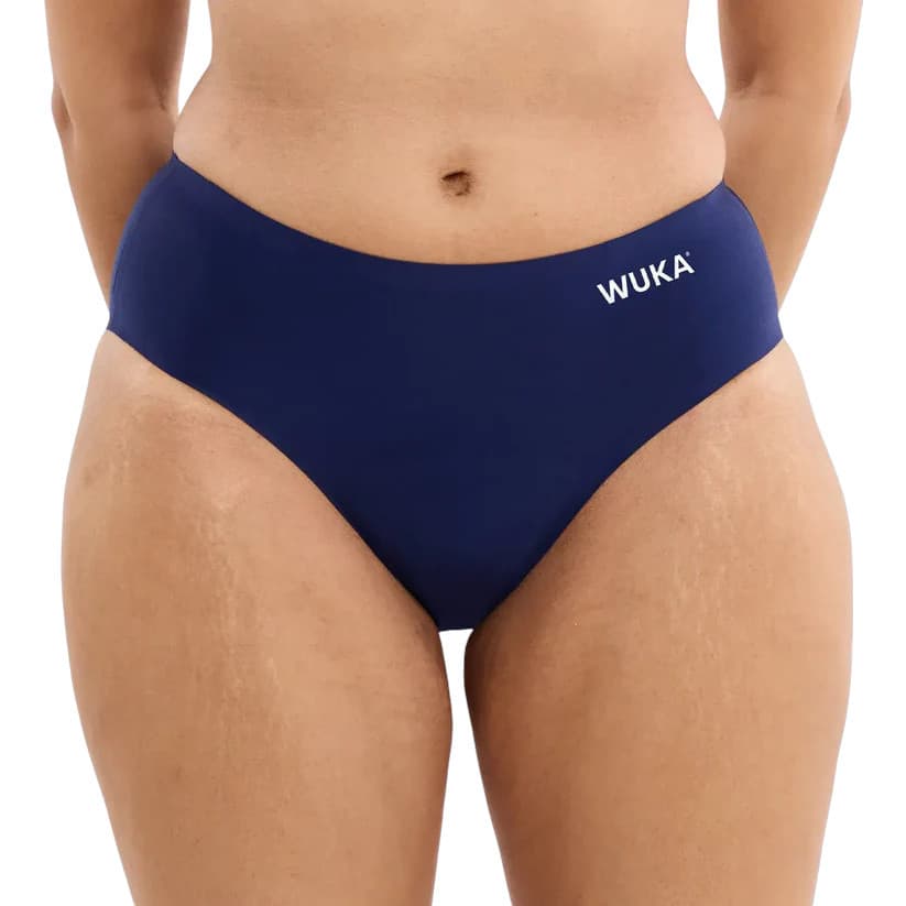 Dívčí menstruační kalhotky Wuka Stretch Seamless Heavy Flow modré (WTSSHF)