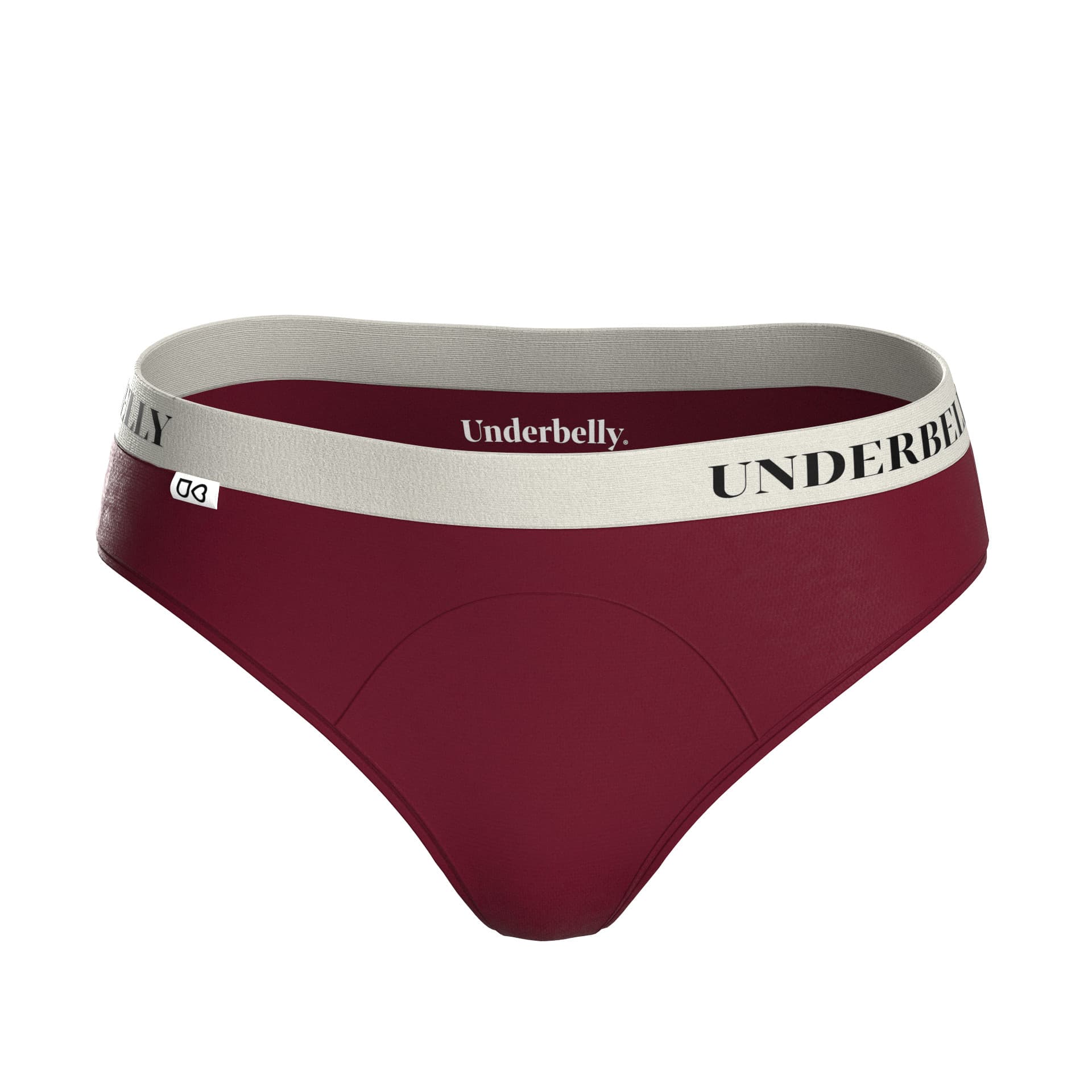 Menstruační kalhotky Underbelly Univers červené (UNIVERS-BO-BI-2-PAD) L