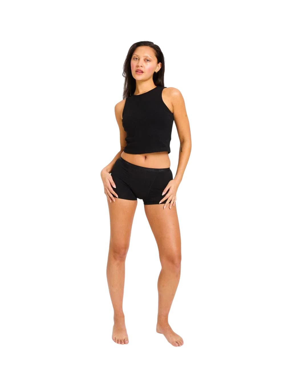 Menstruační kalhotky Modibodi Basic Boyshort Super Overnight (MKMBBSO)