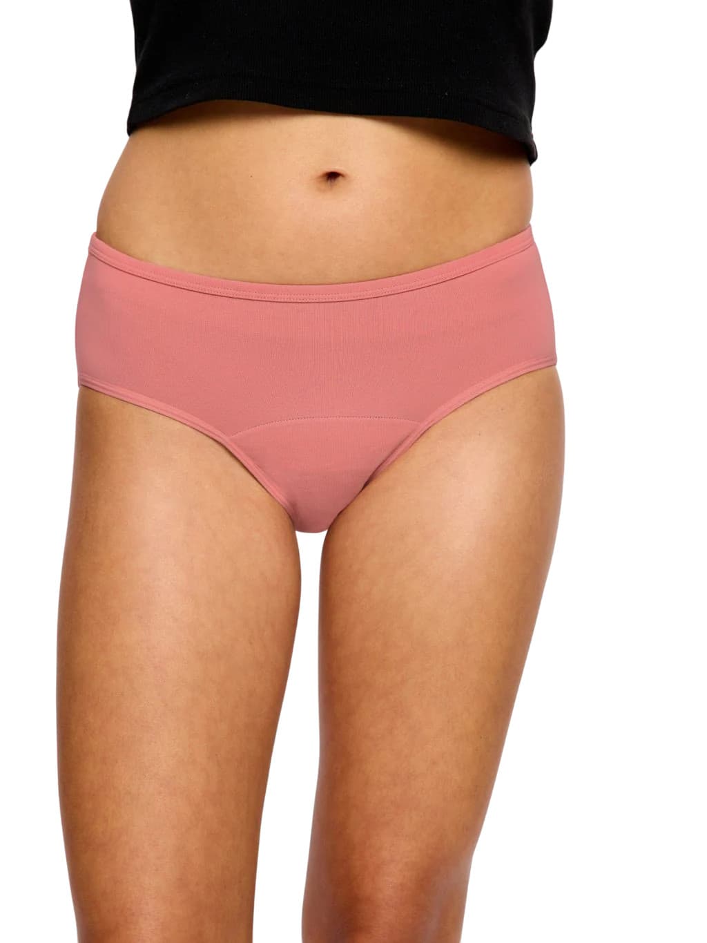 Menstruační kalhotky Modibodi Basic Mid-Rise Brief Moderate Bedrose Pink (MKMBMRBMBP) 3XL