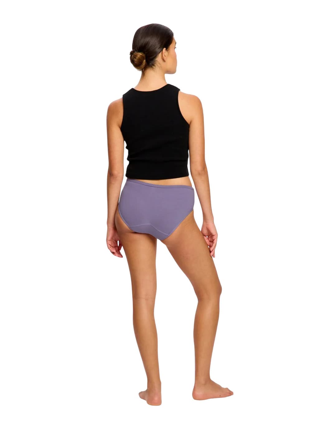 Menstruační kalhotky Modibodi Basic Mid-Rise Brief Moderate Purple Tonic (MKMBMRBMPT) 3XL - náhled 3