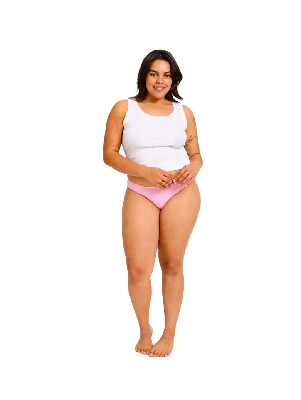 Menstruační kalhotky Modibodi Basic Cheeky Bikini Moderate-Heavy Candy (MKMBCBMHC) L - náhled 3