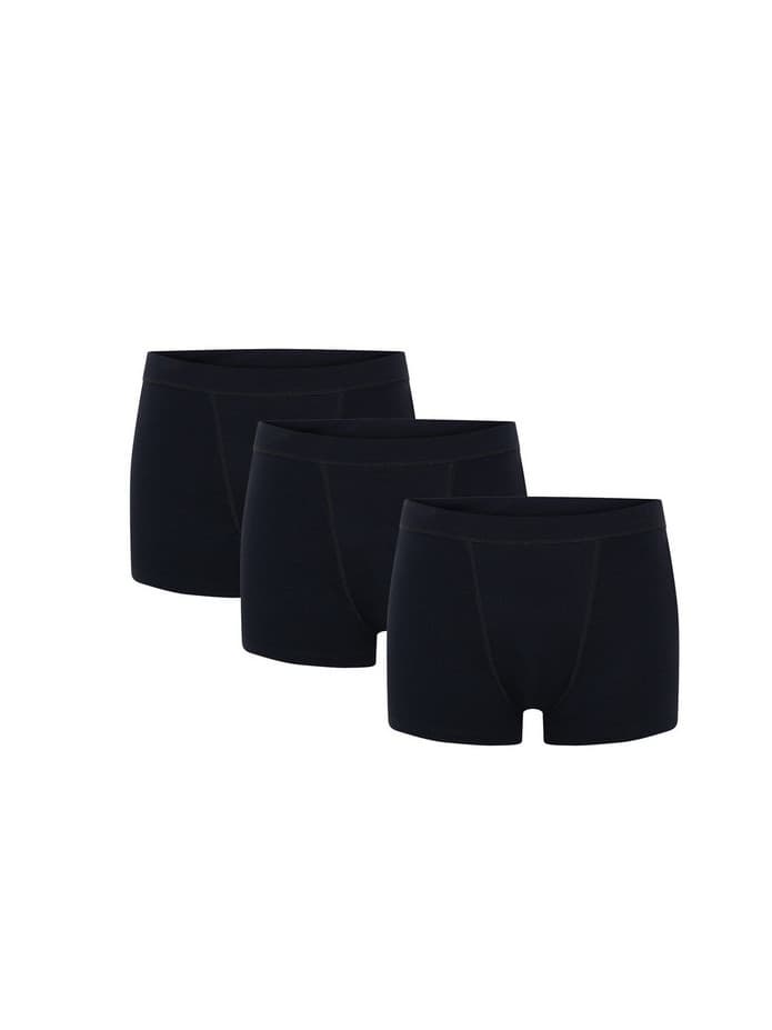 3PACK menstruační kalhotky Modibodi Soft Stretch Seamless Boyshort Super (3MKMSSSBS)