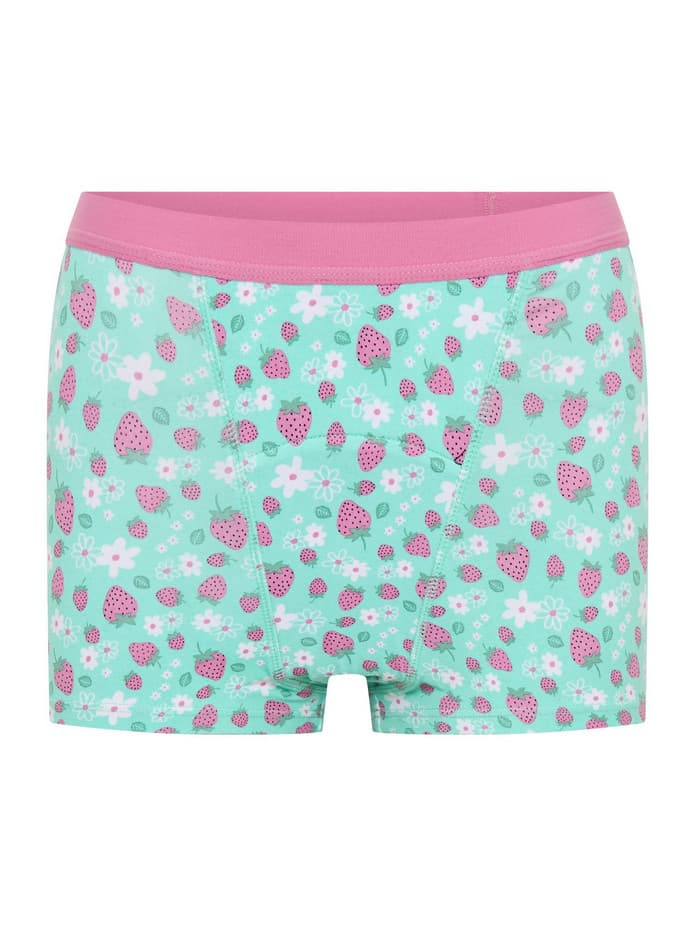Dívčí menstruační kalhotky Modibodi Teen Hipster Boyshort Super Strawberry (DMKMTHBSS) 10-12 let - náhled 4