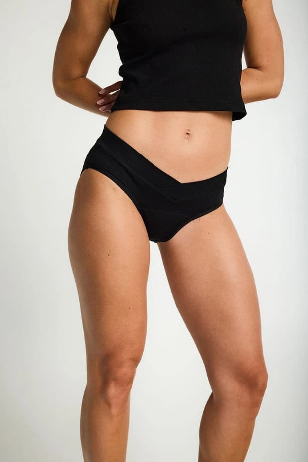 Těhotenské absorpční kalhotky Modibodi Maternity Brief Super Overnight (TAKMMBSO) L