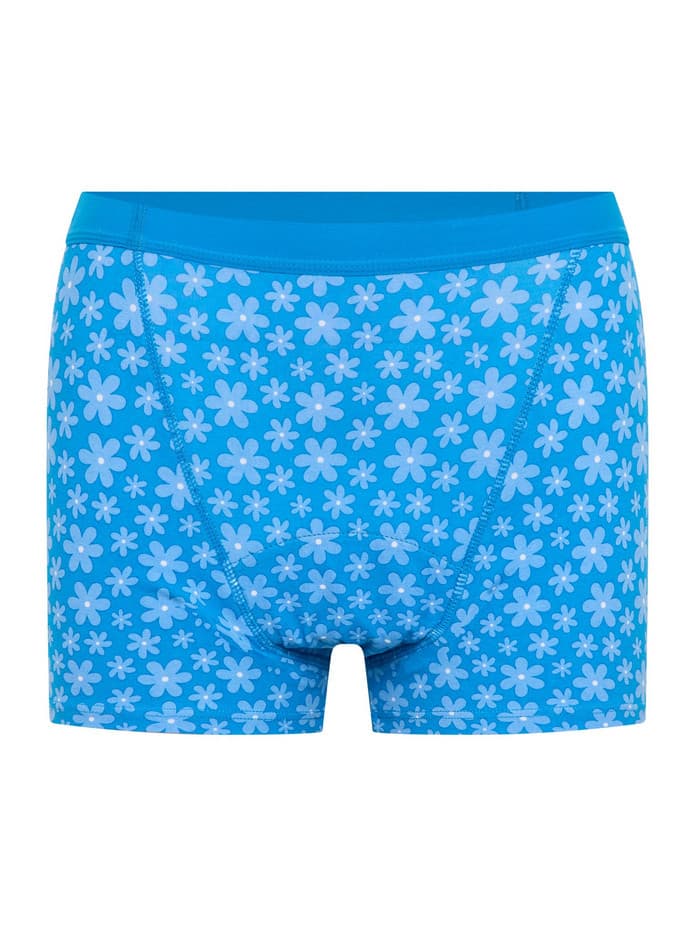 Dívčí menstruační kalhotky Modibodi Teen Hipster Boyshort Moderate Berry Blossom (DMKMTHBMBB) 10-12 let - náhled 4