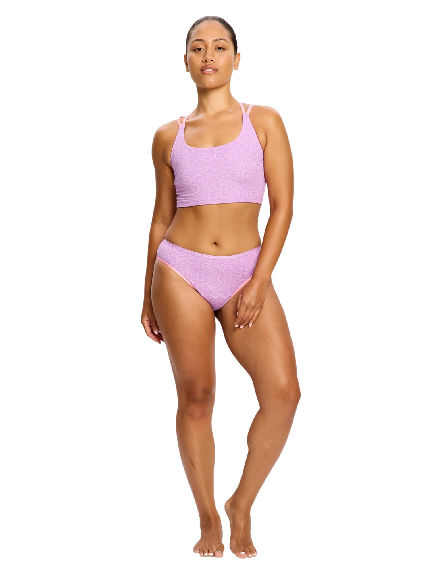 Menstruační kalhotky Modibodi Cheeky Brief Moderate-Heavy Violet (MKMCBMHV) L
