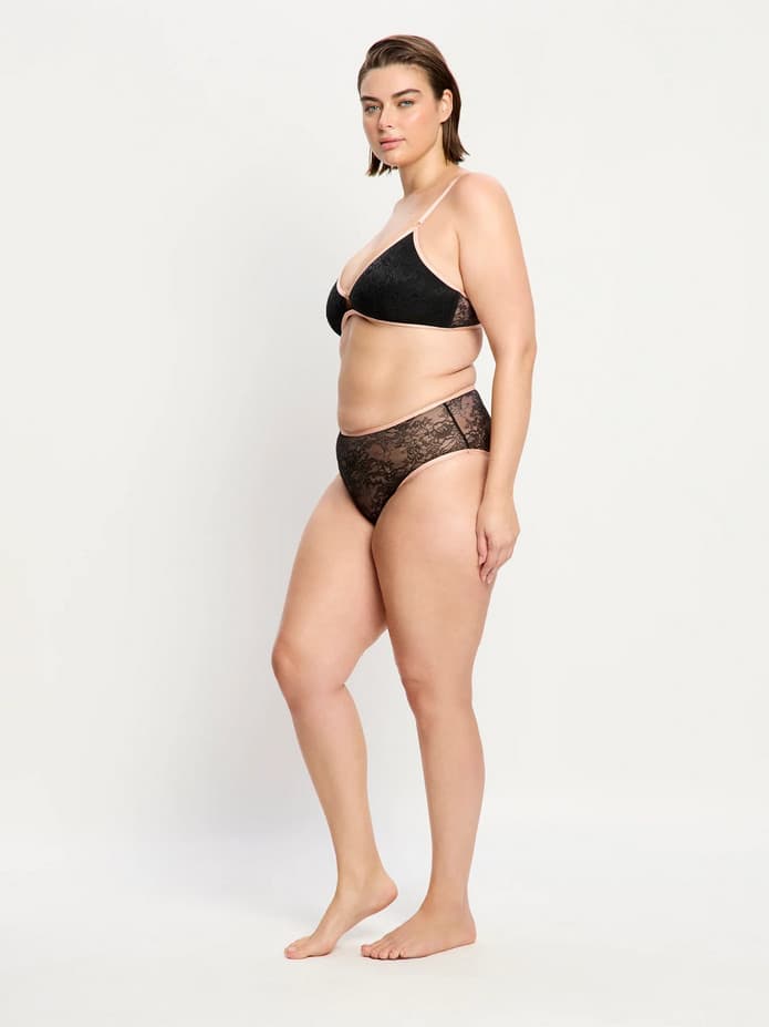 Menstruační kalhotky Modibodi Bliss Hi Waist Brief Moderate Jet Black (MKMBHWBMJB) L - náhled 2
