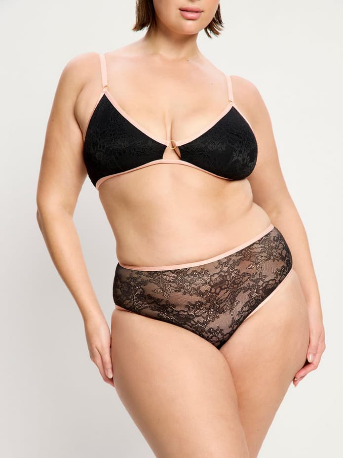 Menstruační kalhotky Modibodi Bliss Hi Waist Brief Moderate Jet Black (MKMBHWBMJB) L - náhled 3