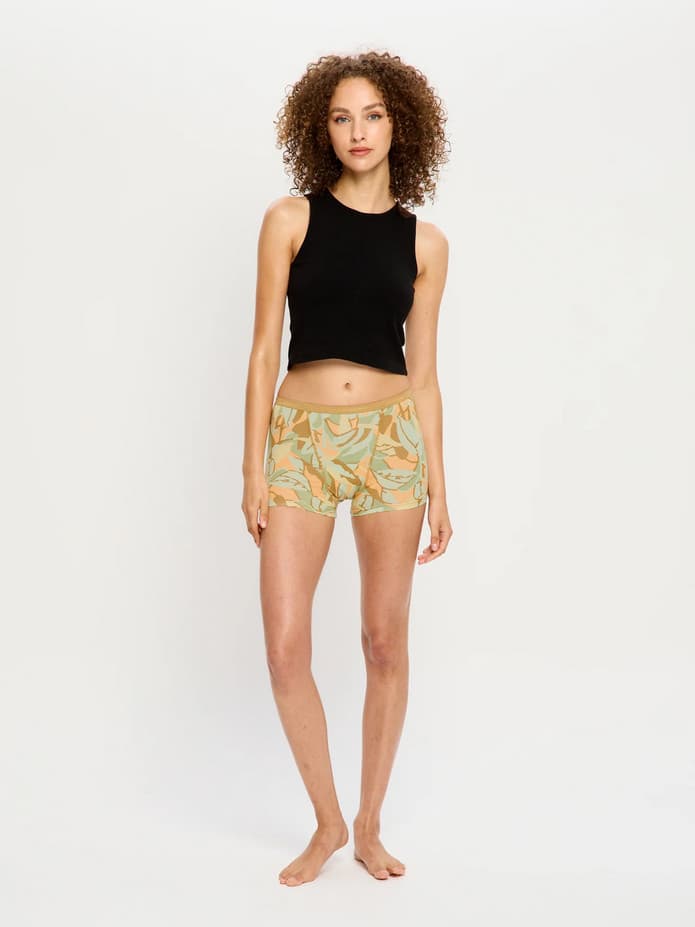 Menstruační kalhotky Modibodi Classic Boyshort Moderate Bellbird (MKMCBMB) L - náhled 3