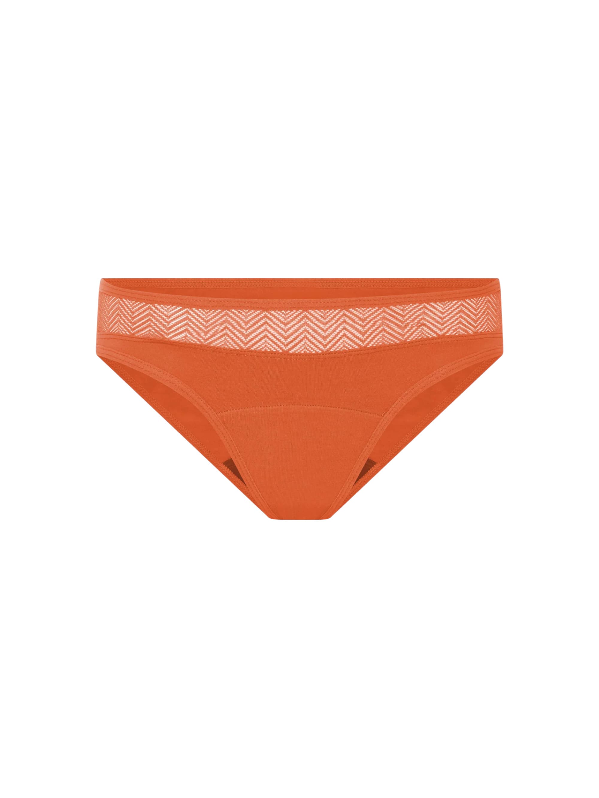Menstruační kalhotky Modibodi Sensual Bikini Light Burnt Brick (MKMSBLBB) L - náhled 3