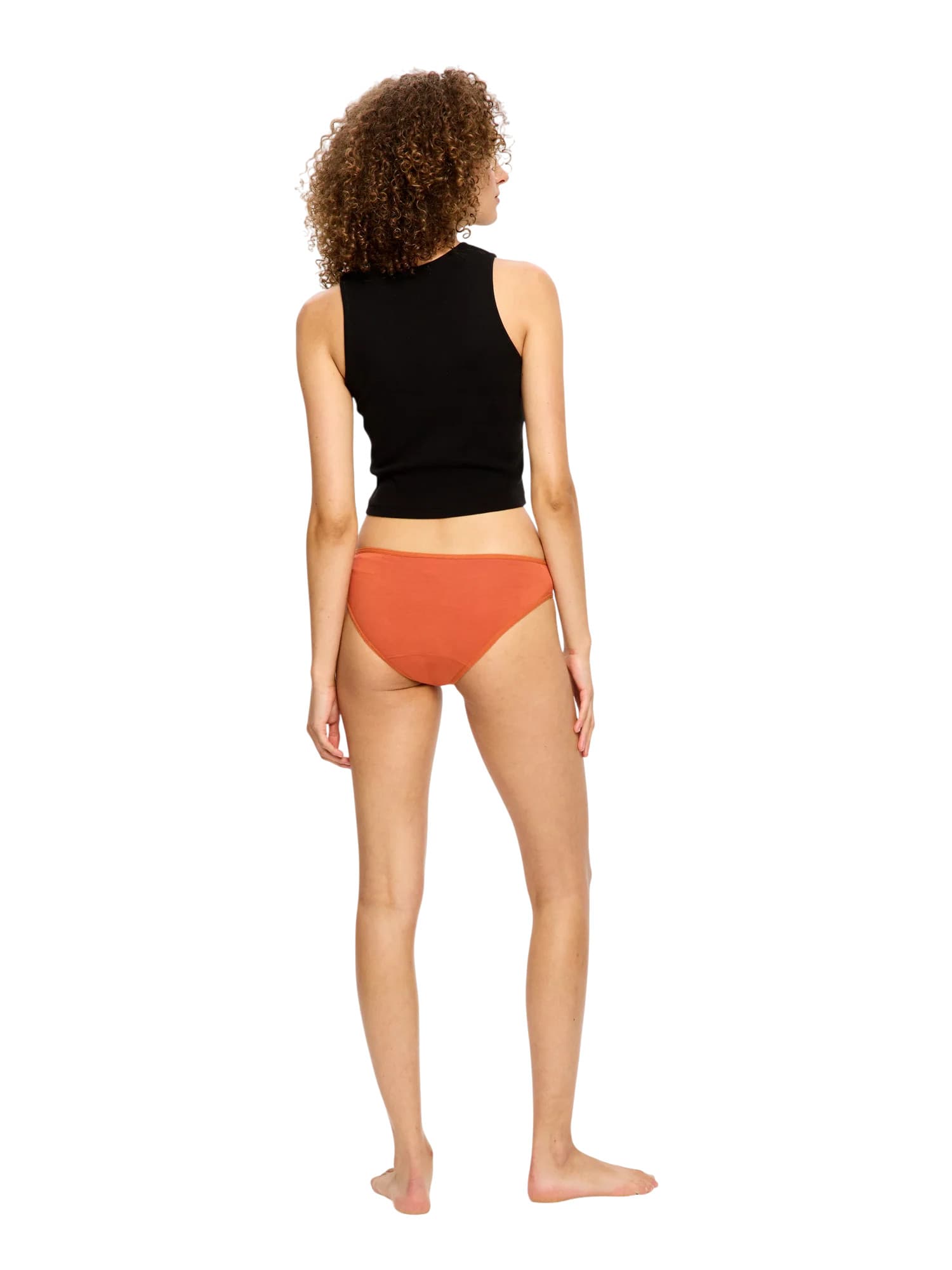 Menstruační kalhotky Modibodi Sensual Bikini Light Burnt Brick (MKMSBLBB) L - náhled 4
