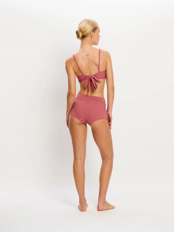 Menstruační plavky Modibodi Molokai Swim Short High Absorbency Mauve spodní díl (MPMMSSHAM) 3XL - náhled 3