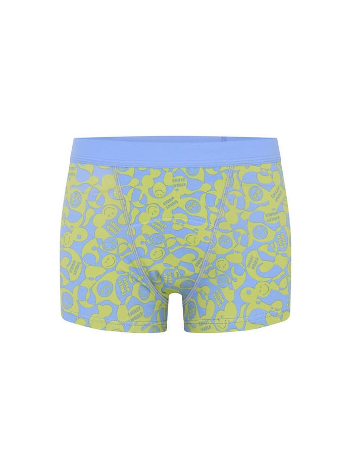 Dívčí menstruační kalhotky Modibodi Teen Hipster Boyshort Super Groovy Green (DMKMTHBSWWP) 10-12 let - náhled 3