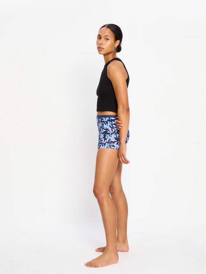 Menstruační kalhotky Modibodi Classic Boyshort Moderate-Heavy La Mer blue (MKMCBMHLMB) L - náhled 4
