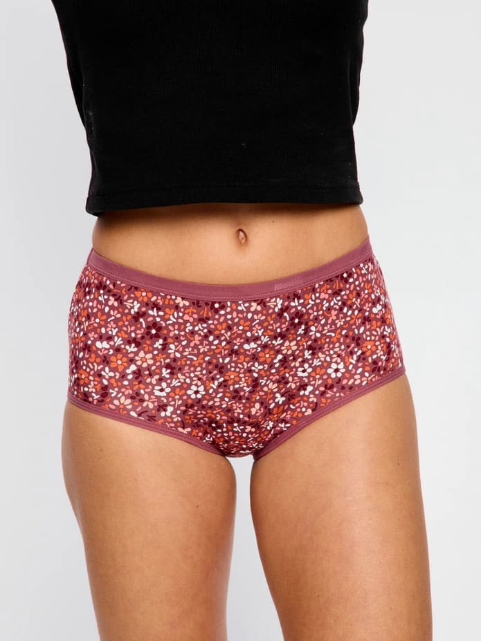 Menstruační kalhotky Modibodi Classic Full Brief Light Provence Pink (MKMCFBLPP) L - náhled 3