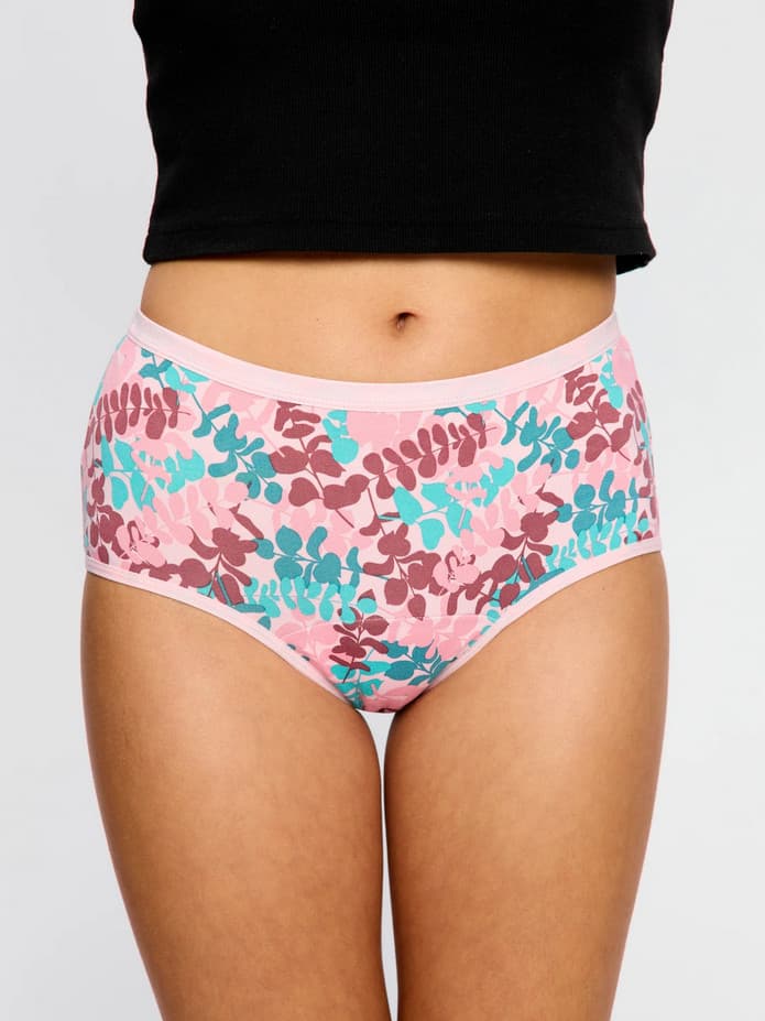 Menstruační kalhotky Modibodi Classic Full Brief Moderate Ivy Garden (MKMCFBMIG) L - náhled 3