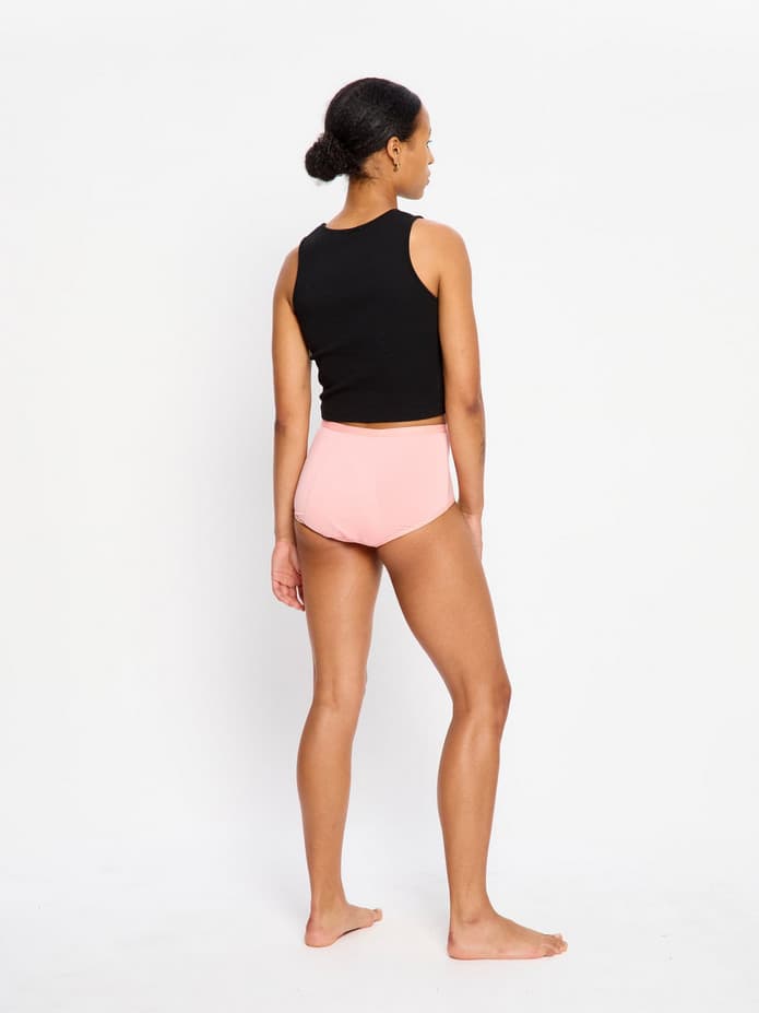 Menstruační kalhotky Modibodi Classic Full Brief Super-Overnight Prickly Pink (MKMCFBSOPP) 3XL - náhled 5