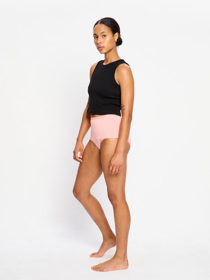 Menstruační kalhotky Modibodi Classic Full Brief Super-Overnight Prickly Pink (MKMCFBSOPP) 3XL - náhled 2