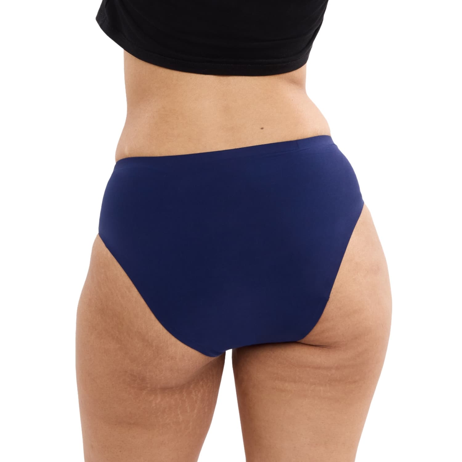 Dívčí menstruační kalhotky Wuka Stretch Seamless Heavy flow bezešvé modré (WTSSHF) 12–16 let - náhled 3
