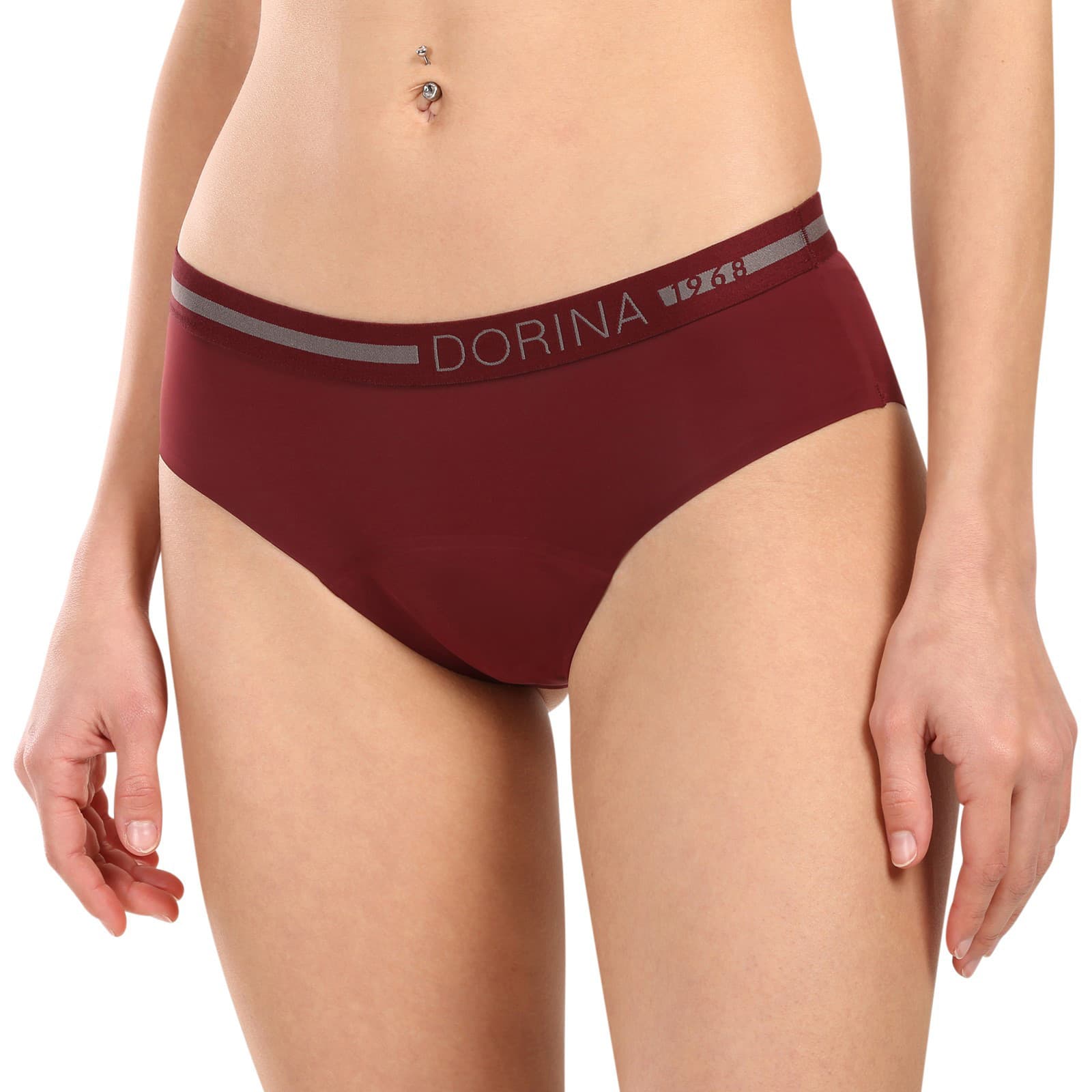 2PACK Menstruační kalhotky Dorina Eco Moon Hipster červené (D000157MI001) 3XL - náhled 2