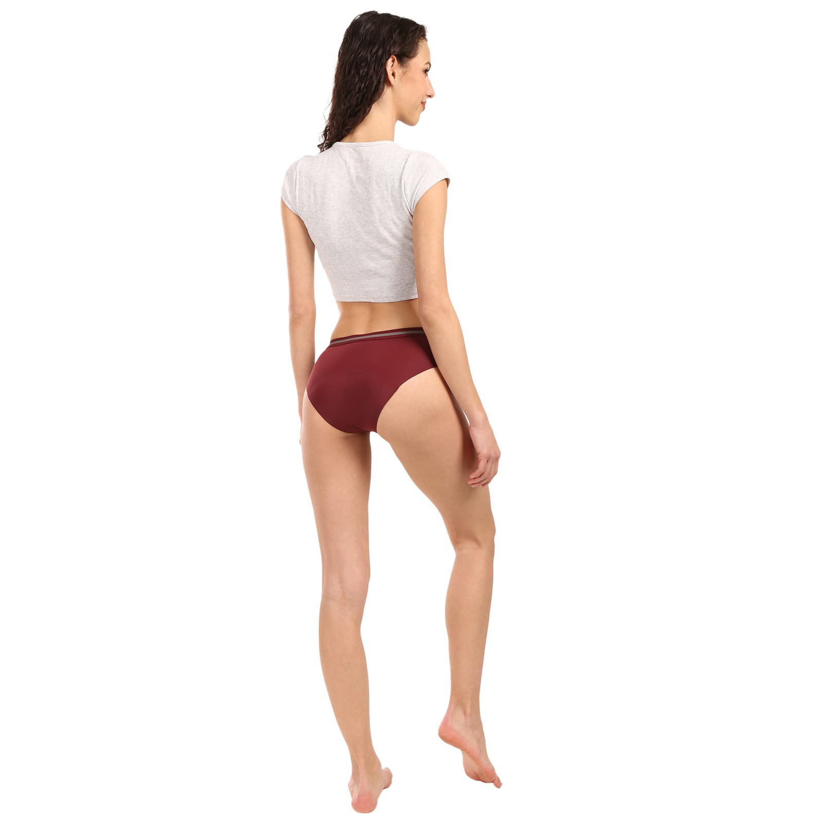 2PACK Menstruační kalhotky Dorina Eco Moon Hipster červené (D000157MI001) 3XL - náhled 5