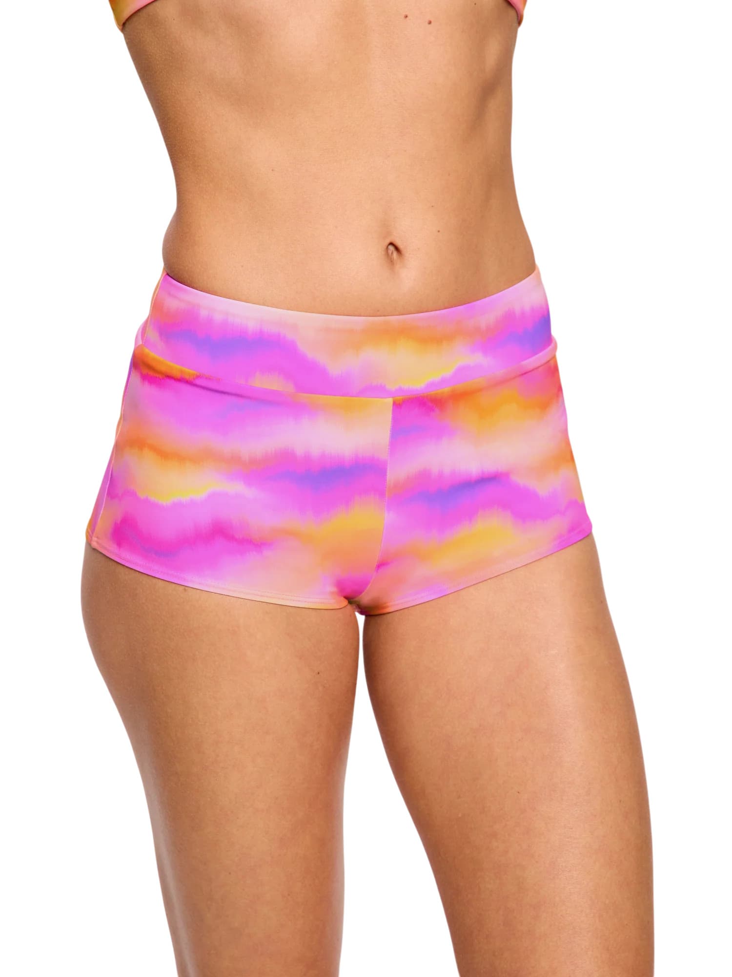 Menstruační plavky Modibodi Sunset Short Super Hazy Pink spodní díl (MPMSSSHP) 3XL - náhled 4