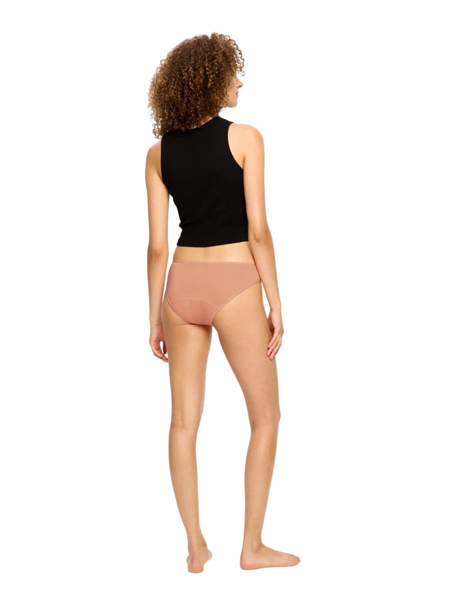 Menstruační kalhotky Modibodi Sensual Bikini Moderate Cameo Peach (MKMSBMCP) L - náhled 4