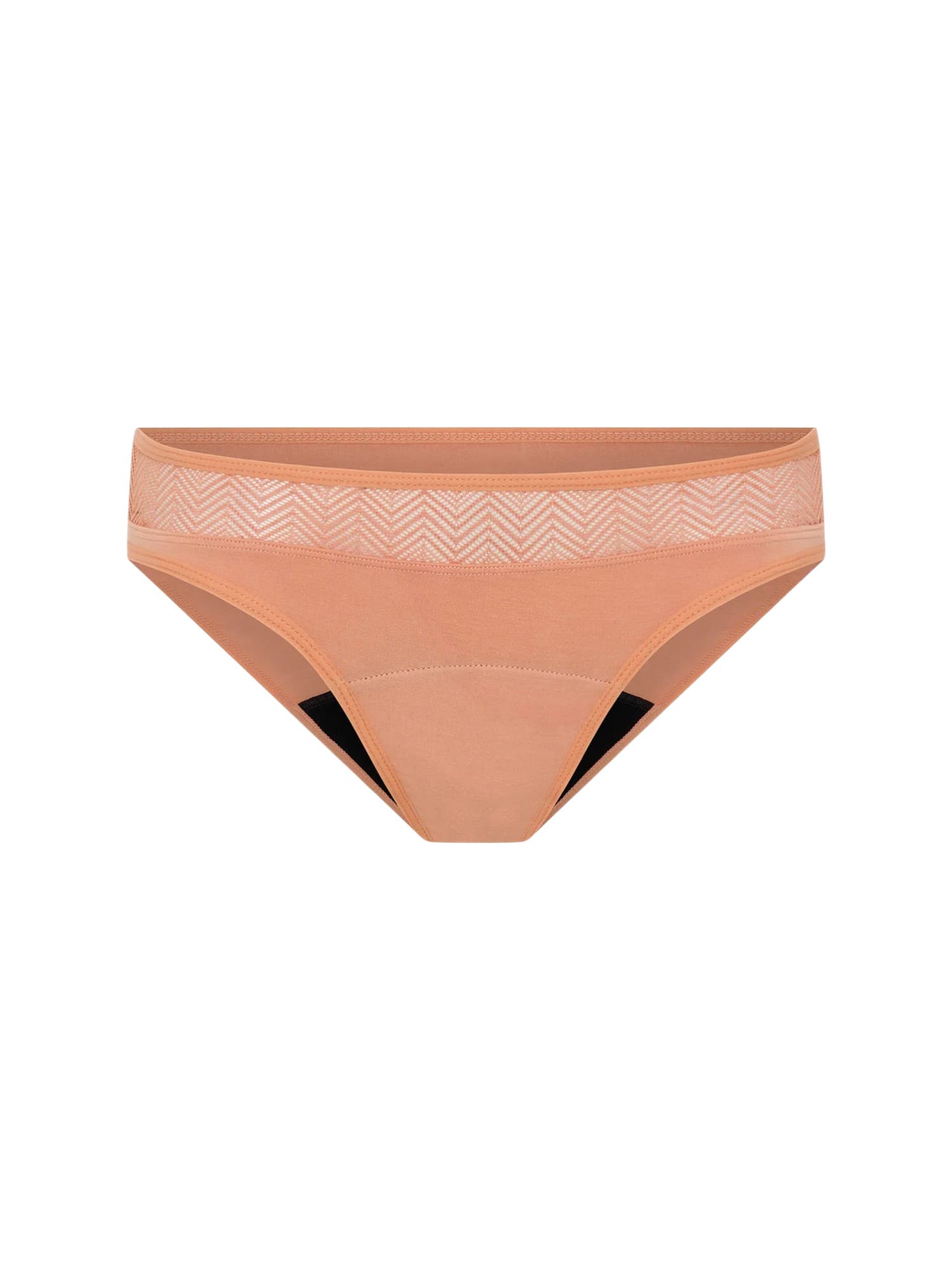 Menstruační kalhotky Modibodi Sensual Bikini Moderate Cameo Peach (MKMSBMCP) L - náhled 5