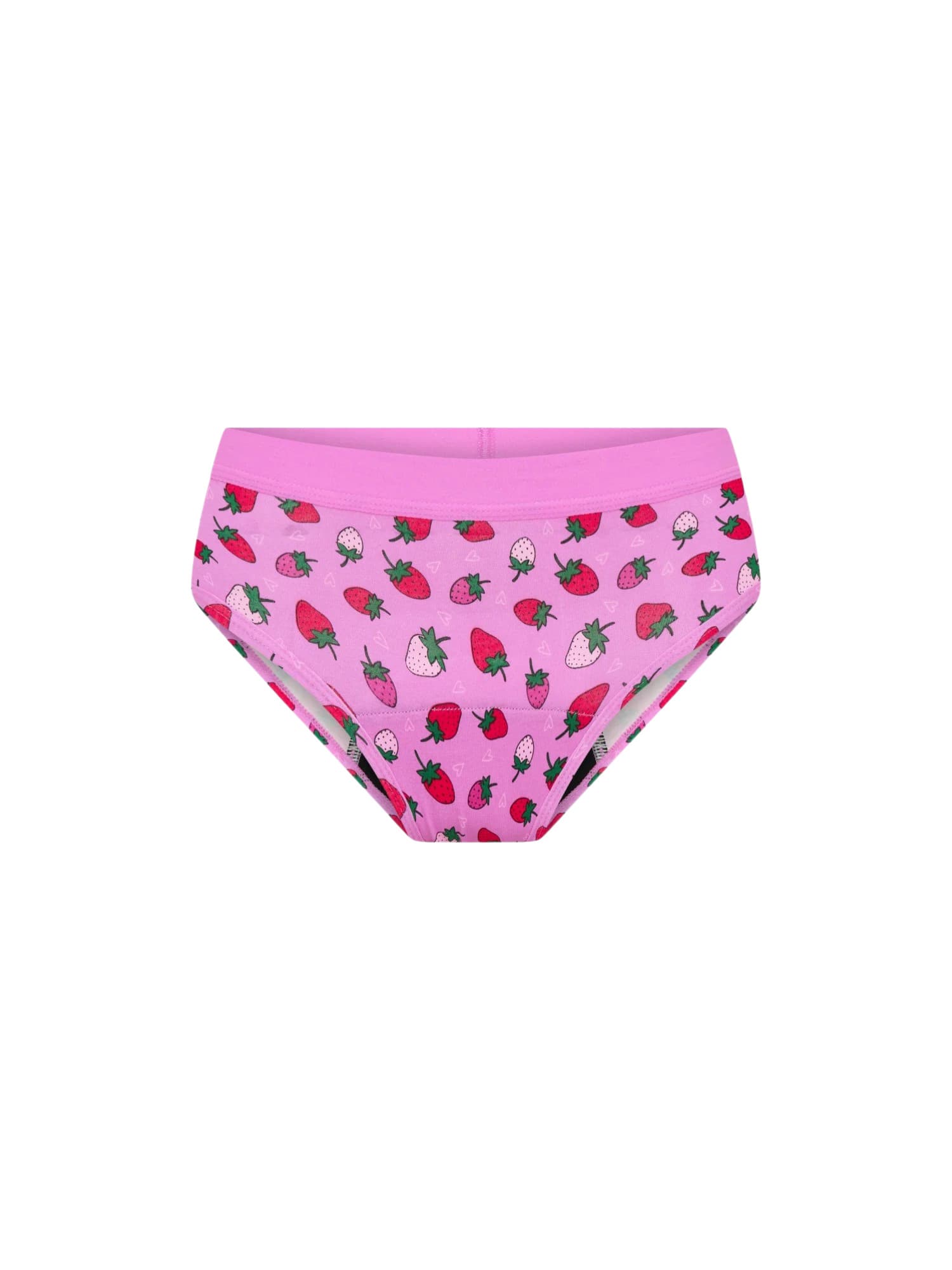 Dívčí menstruační kalhotky Modibodi Teen Hipster Boyleg Moderate Strawberry Sorbet Pink (DMKMTHBMSSP) 10-12 let - náhled 4