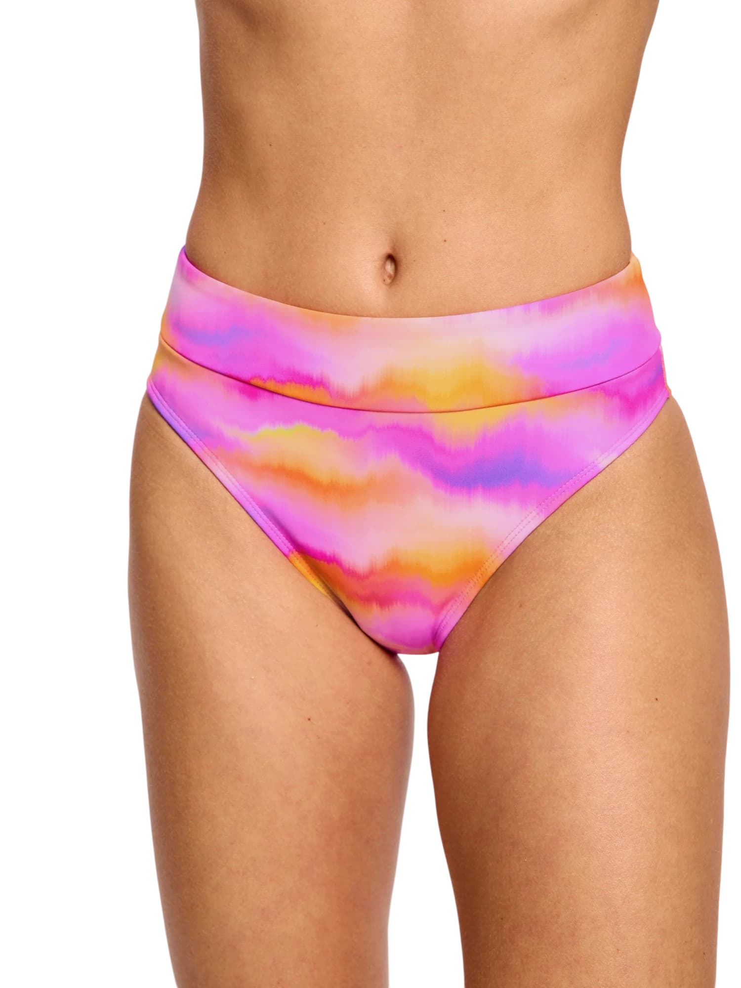 Menstruační plavky Modibodi Hi-Leg Cheeky Bottom Light Hazy Pink spodní díl (MPMSHLBLHP) L - náhled 4