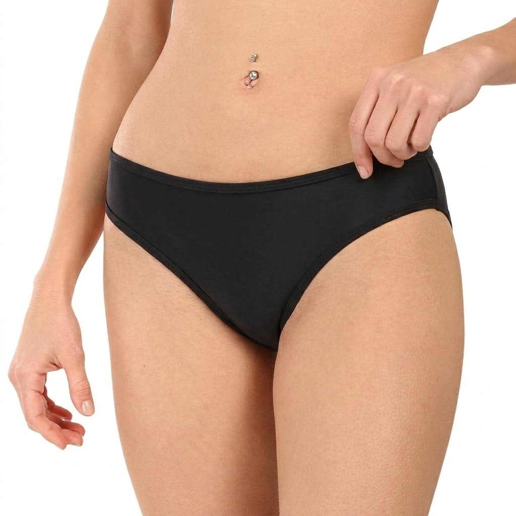 2PACK dámské menstruační plavky Pietro Filipi nízké moderate (2PUW11) 3XL - náhled 2