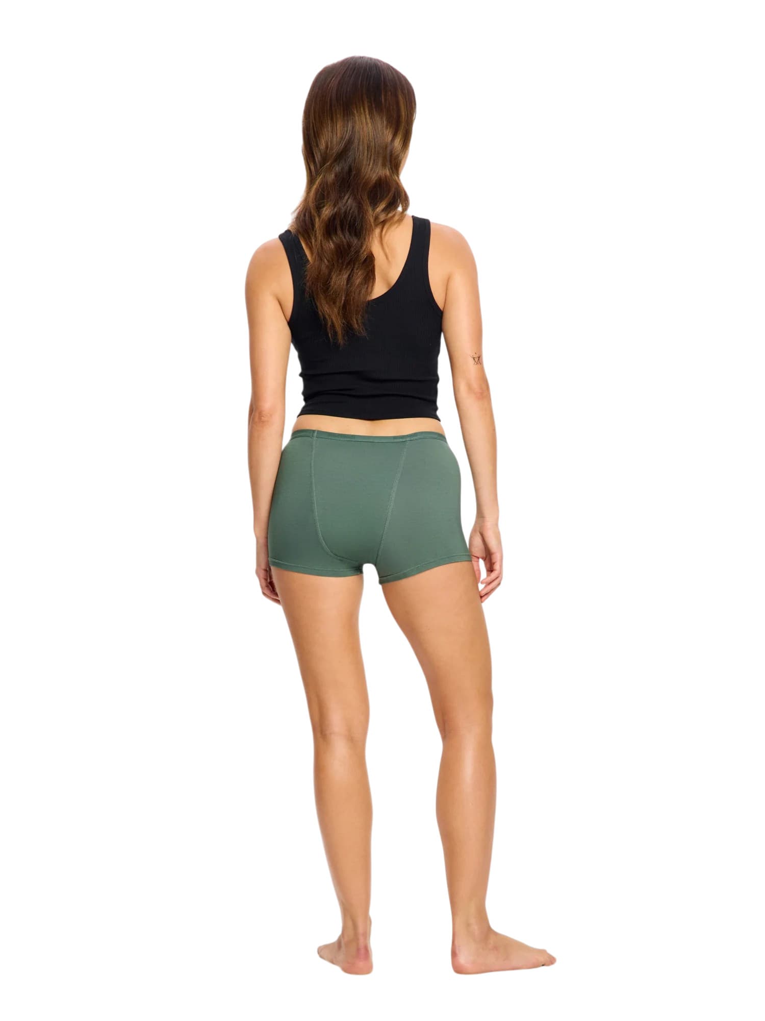Menstruační kalhotky Modibodi Classic Boyshort Super Nocturnal Green (MKMCBSNG) 3XL - náhled 3