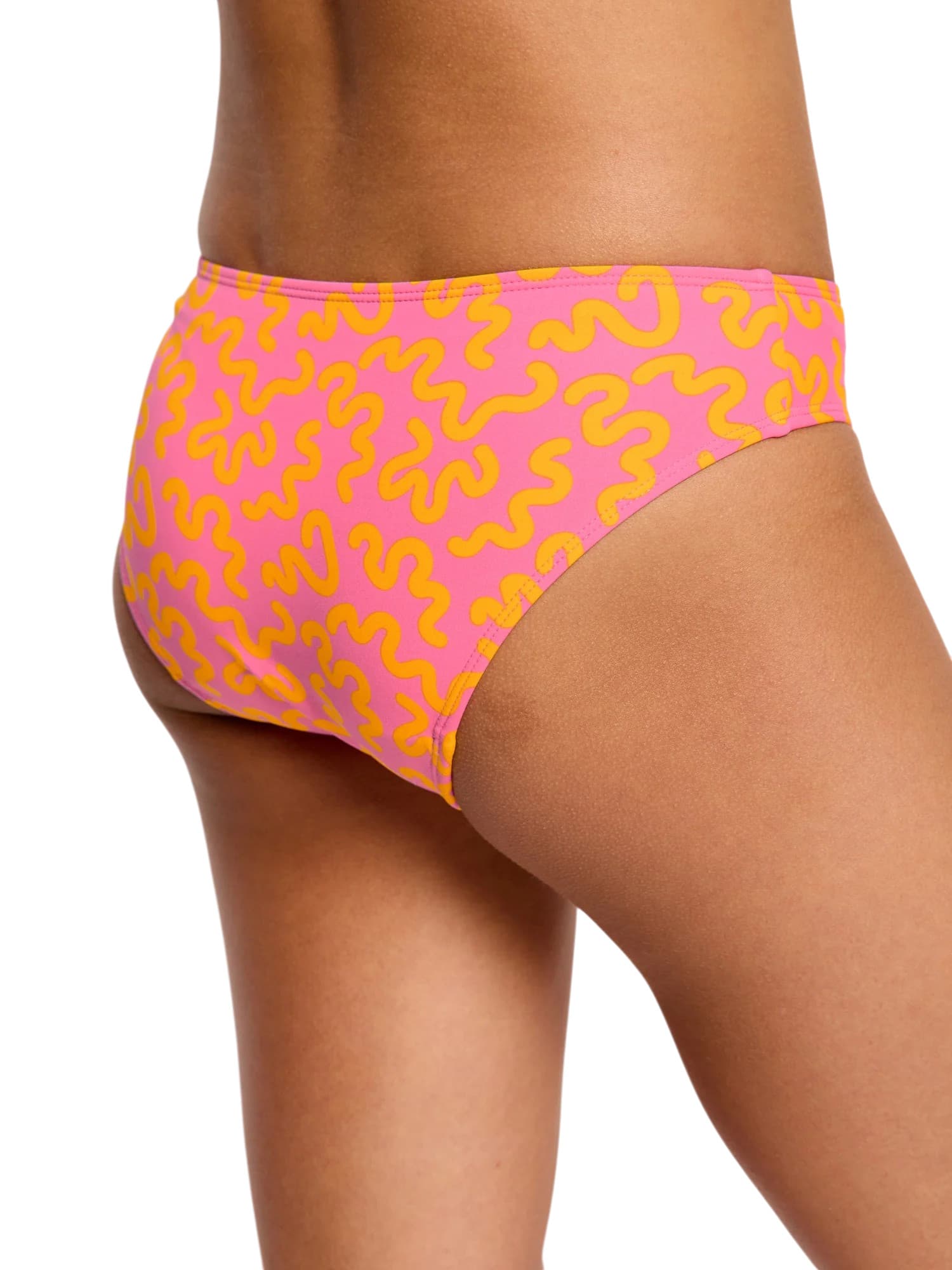 Dívčí menstruační plavky Modibodi Bikini Brief Light Wavy Pink spodní díl (DMPMBBLWPSD) 10-12 let - náhled 5