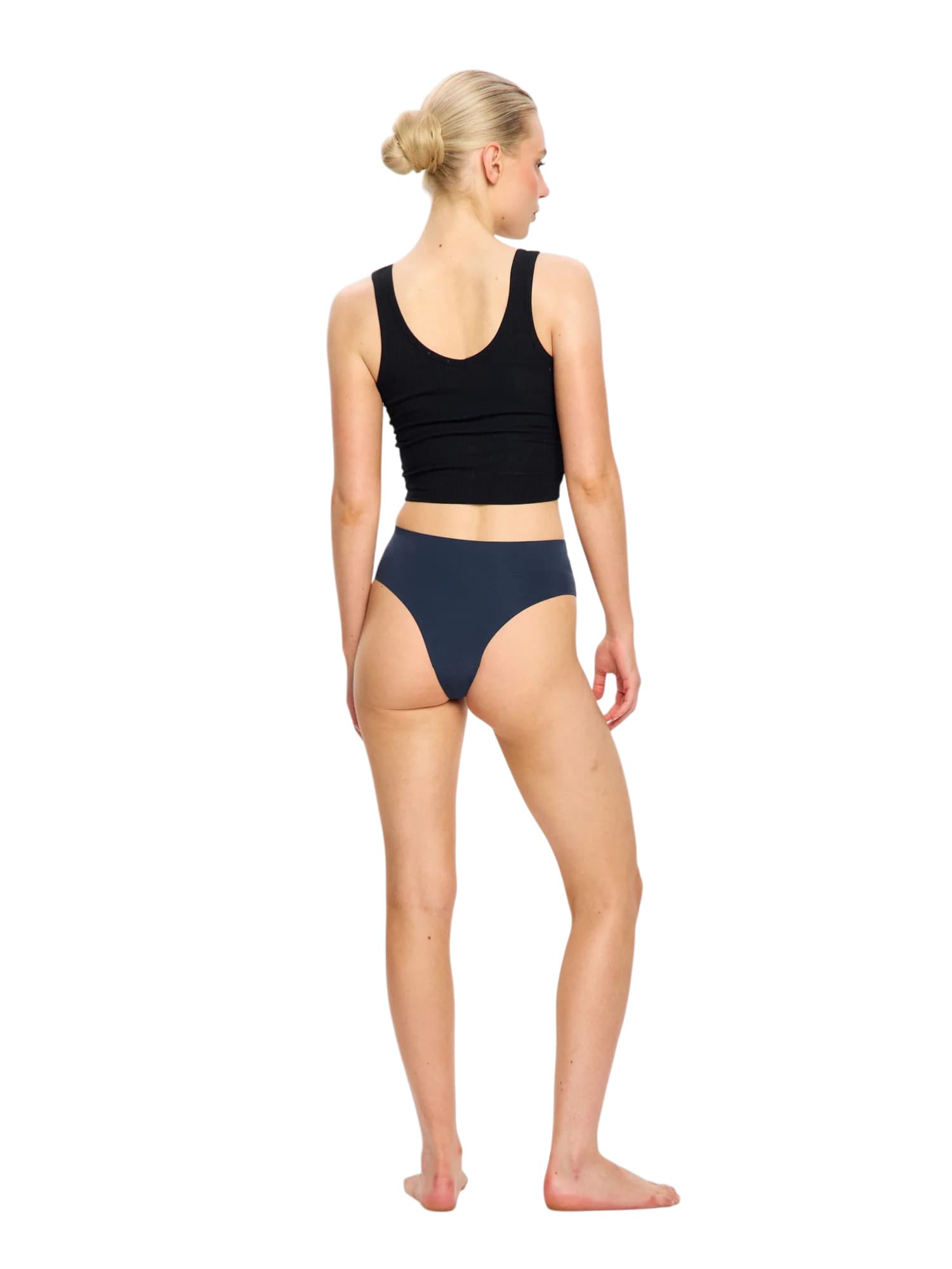 Menstruační kalhotky PUMA & Modibodi Seamfree Active Hi Waist Cheeky Moderate Midnight (MKPMSAHWCMM) L - náhled 3