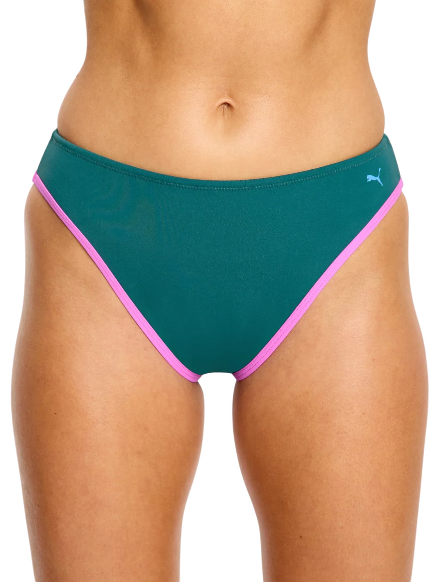 Menstruační plavky Puma & Modibodi Hi-Leg Cheeky Bottom Super Emerald Ice spodní díl (MPPMHLBSEI) L - náhled 4