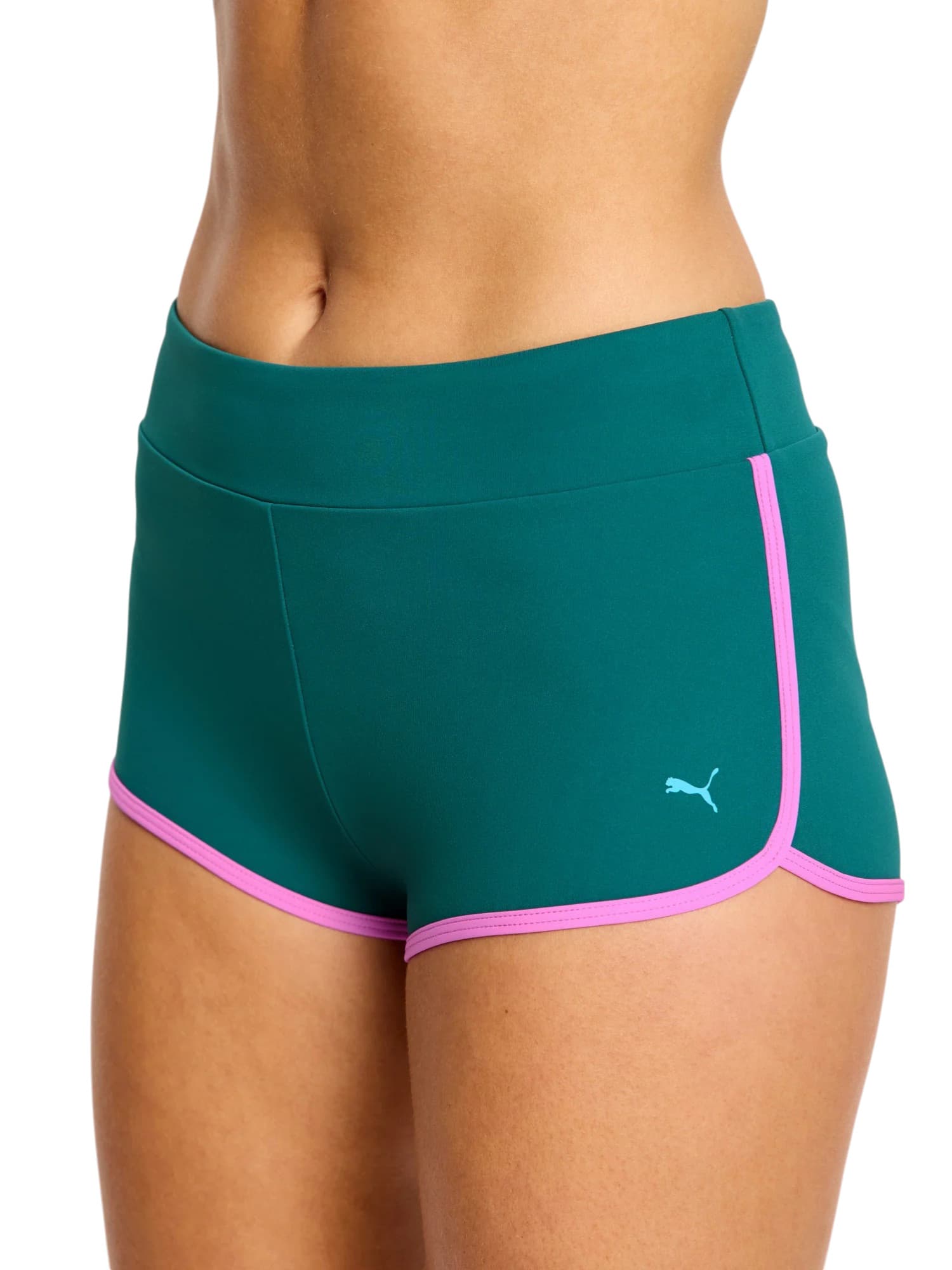 Menstruační plavky Puma & Modibodi Short Super Emerald Ice spodní díl (MPPMSSEI) L - náhled 4