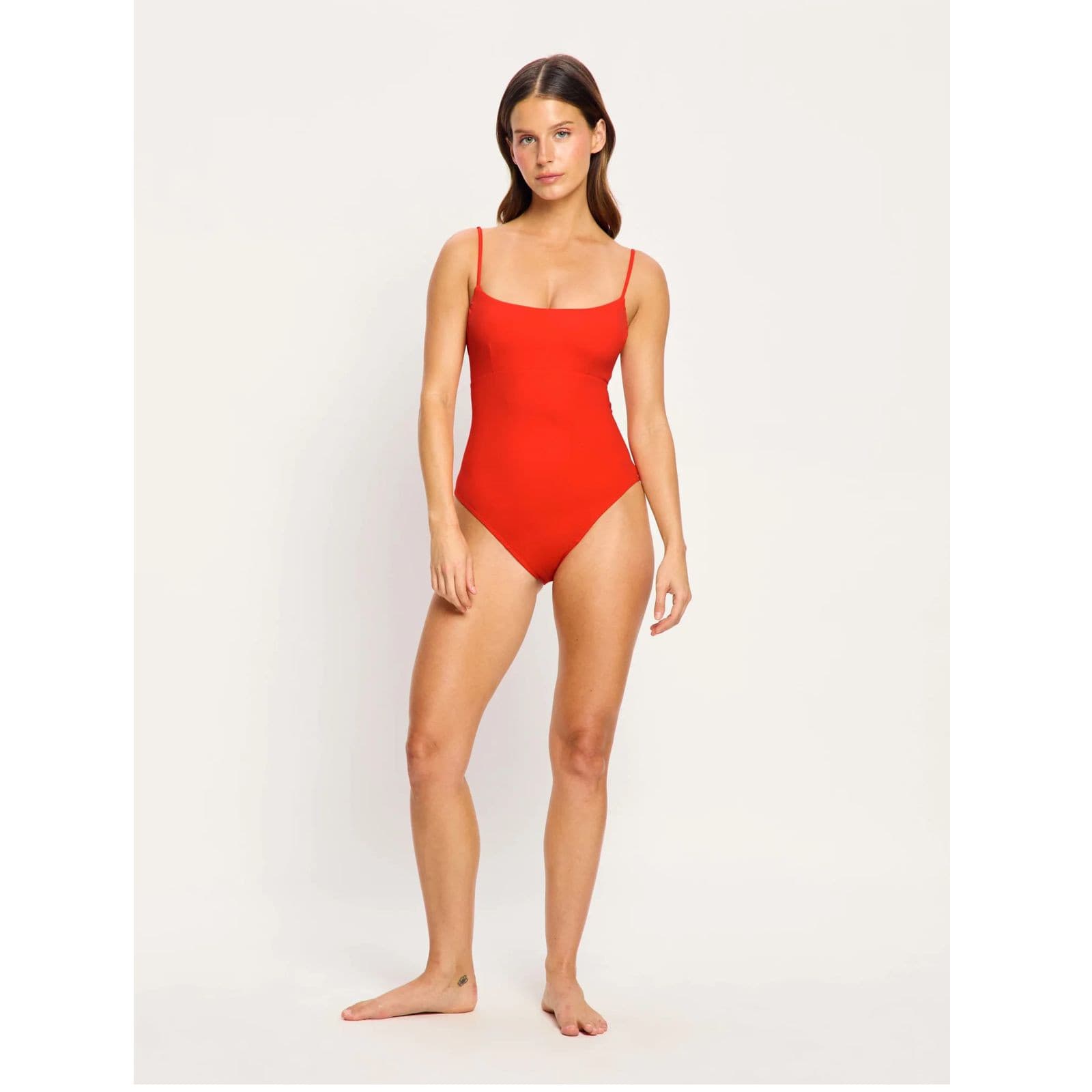 Menstruační plavky Modibodi String Back One Piece Light Poinciana (SWSBSOLMPOAW)