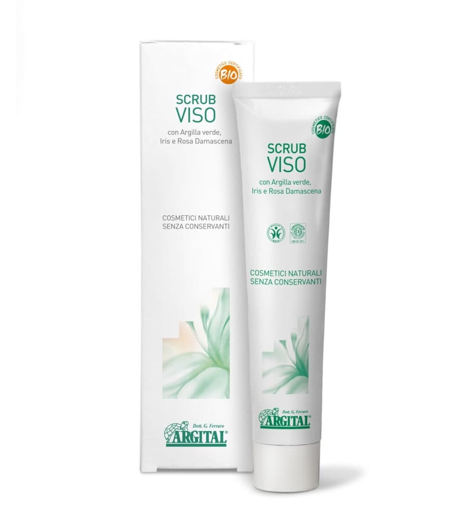 Scrub a pleťová maska Argital se zeleným jílem 75 ml (ARG2105)