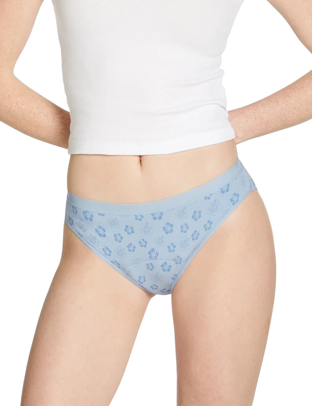 Dívčí menstruační kalhotky Love Luna Bikini Flowaiian (LLUWFIBI) L