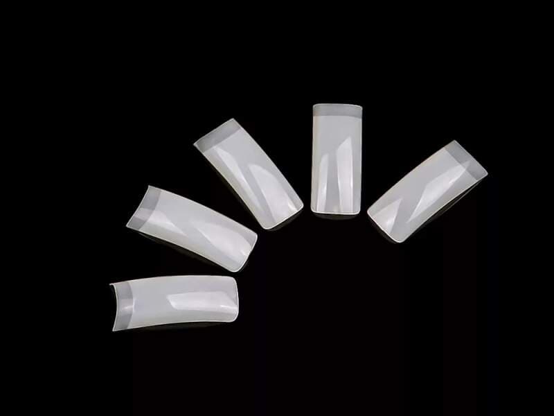 Starnails Tipy NATURAL - tvar hranatý, kr.l.plocha, box 500 ks
