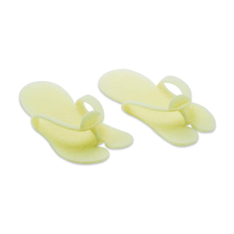 Starnails Jednorázové pěnové pantofle Yellow - 10 párů