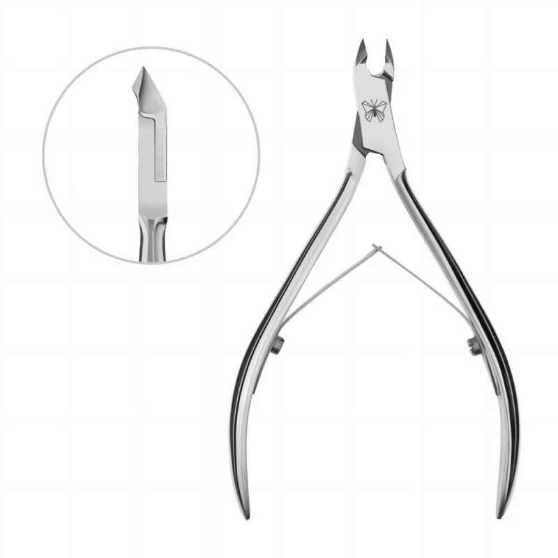 Starnails Profesionální manikúrní kleštičky BIONESSA - B.20.4, 4mm, stříbrná - náhled 2